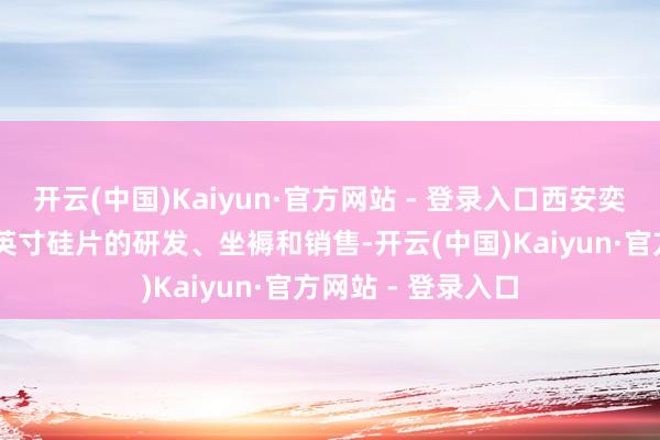 开云(中国)Kaiyun·官方网站 - 登录入口西安奕材主营